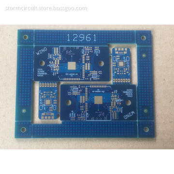 4 layer Blue Solder via in pad PCB